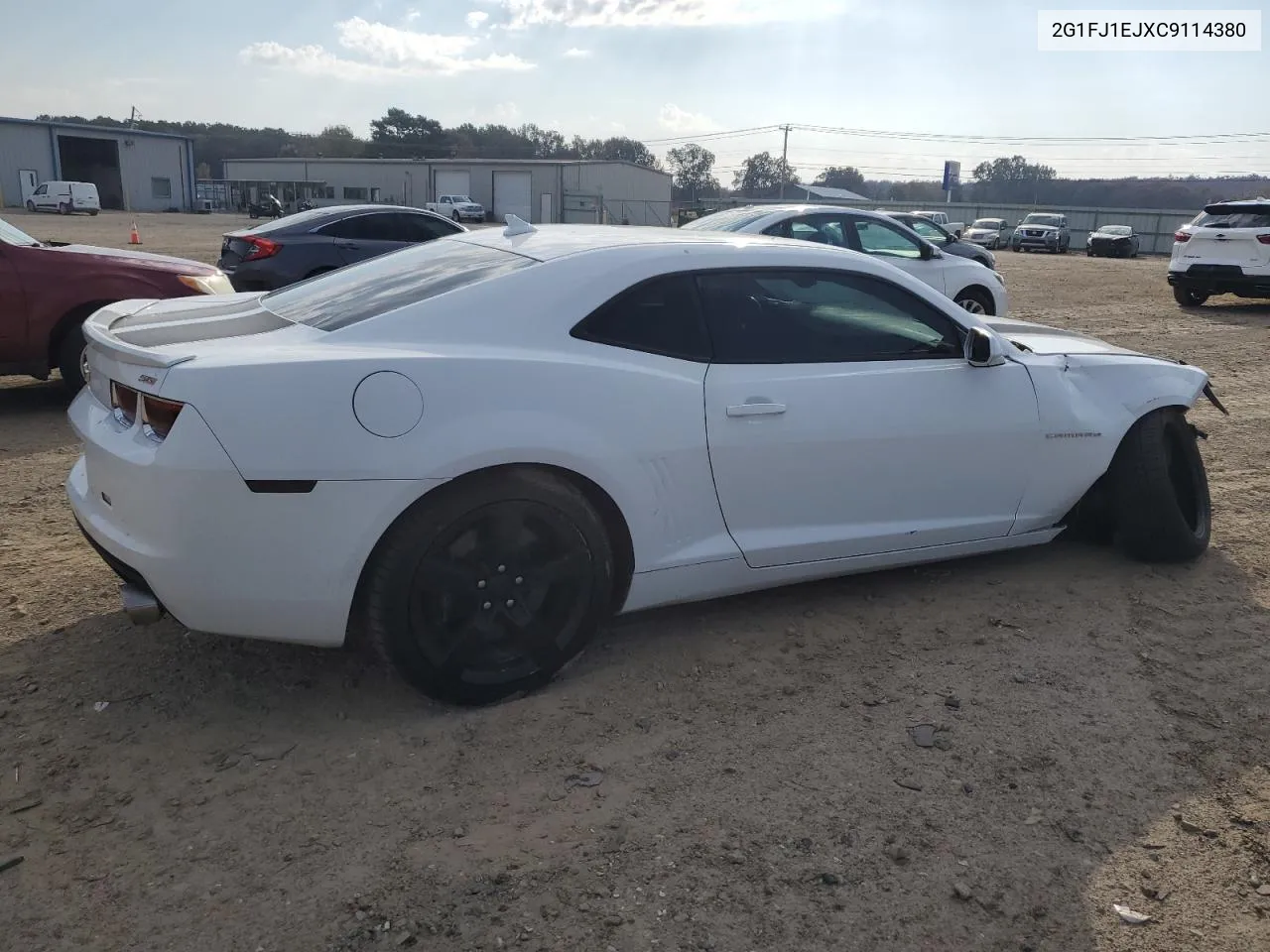 2G1FJ1EJXC9114380 2012 Chevrolet Camaro Ss