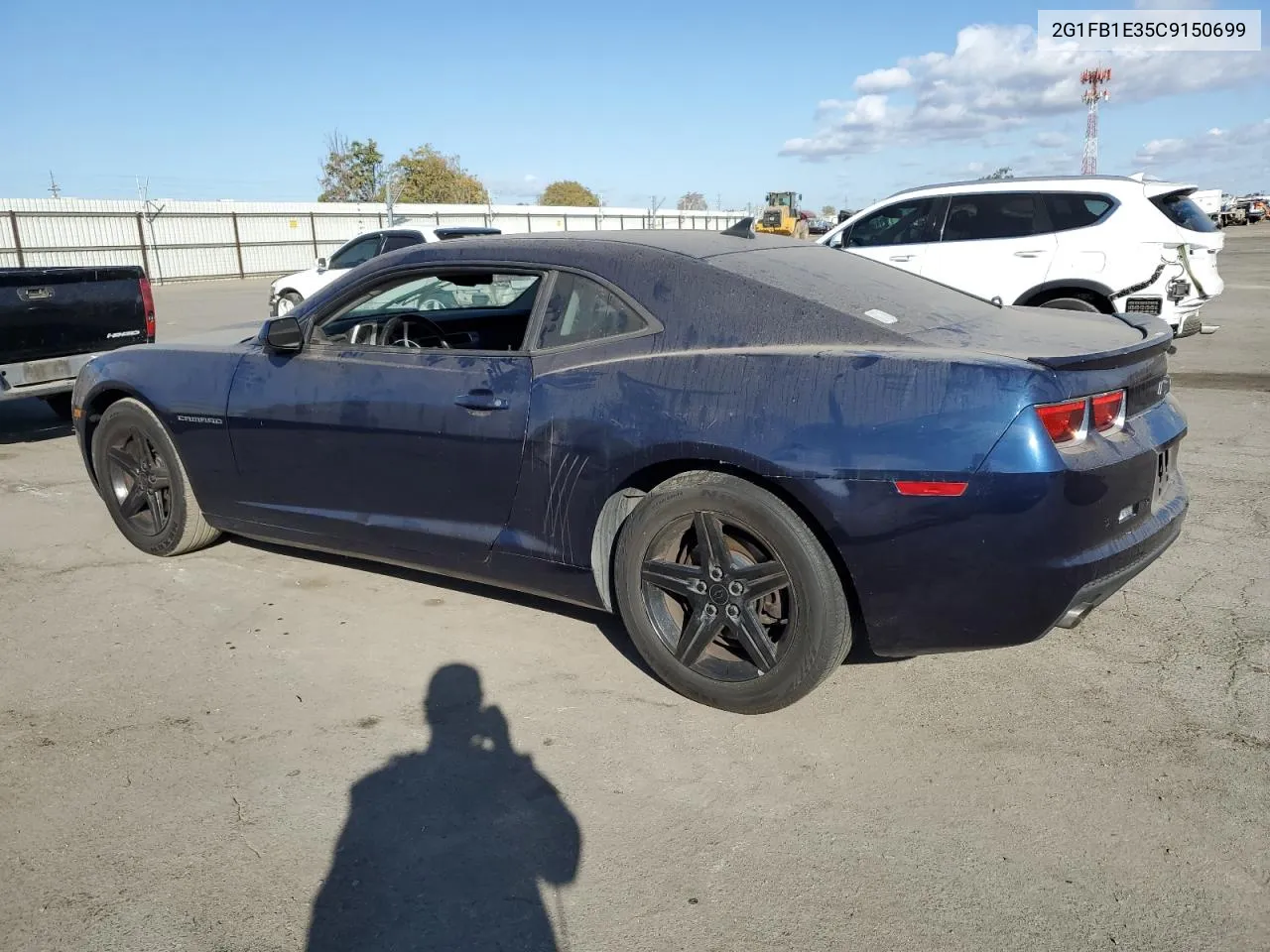 2012 Chevrolet Camaro Lt VIN: 2G1FB1E35C9150699 Lot: 78407654