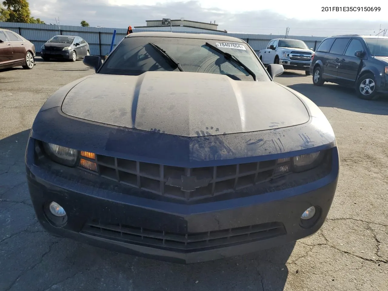 2012 Chevrolet Camaro Lt VIN: 2G1FB1E35C9150699 Lot: 78407654