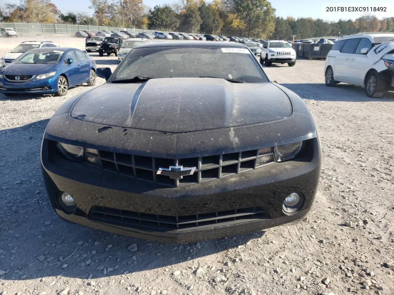 2012 Chevrolet Camaro Lt VIN: 2G1FB1E3XC9118492 Lot: 78551444