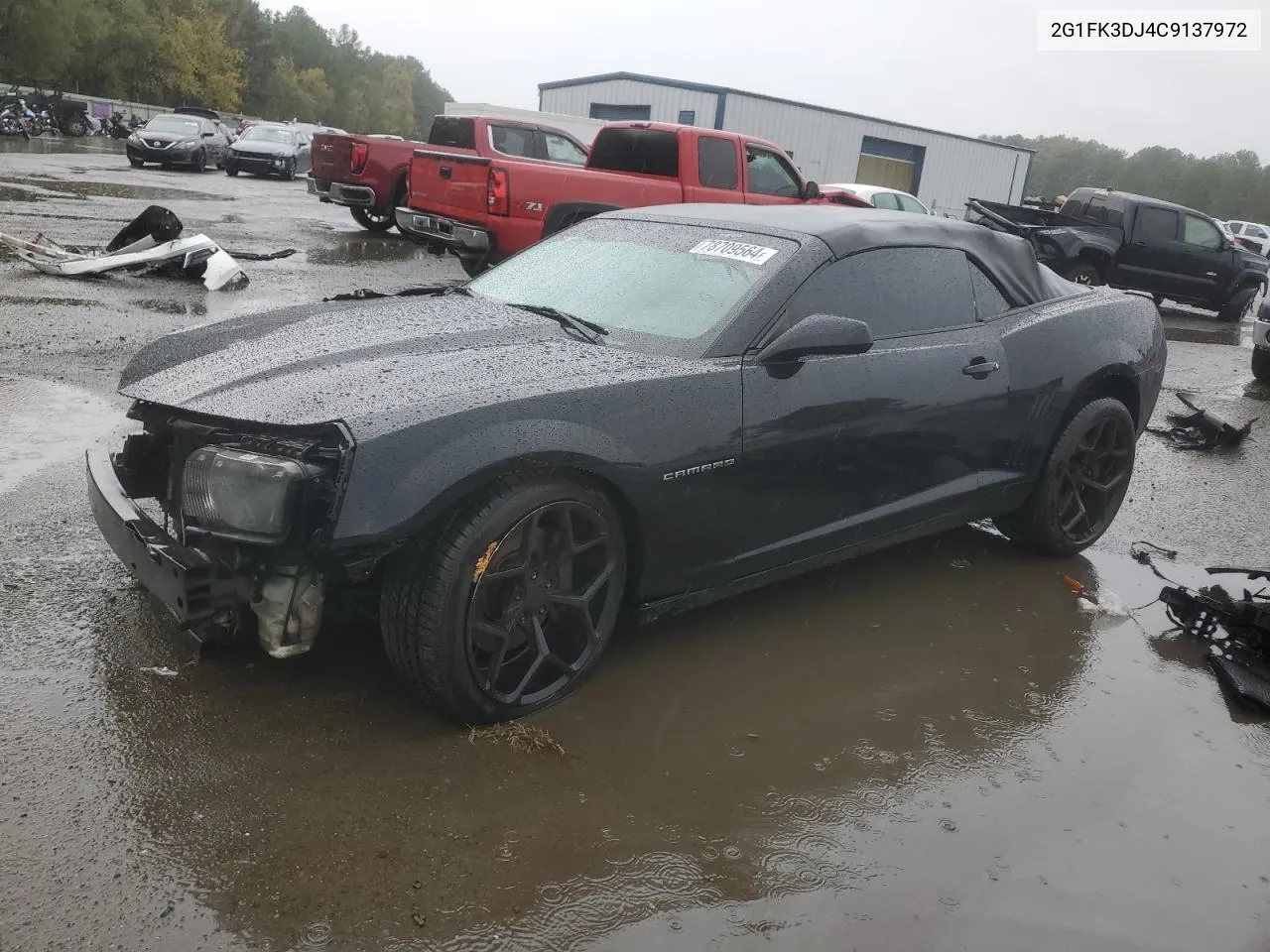 2012 Chevrolet Camaro 2Ss VIN: 2G1FK3DJ4C9137972 Lot: 78709564