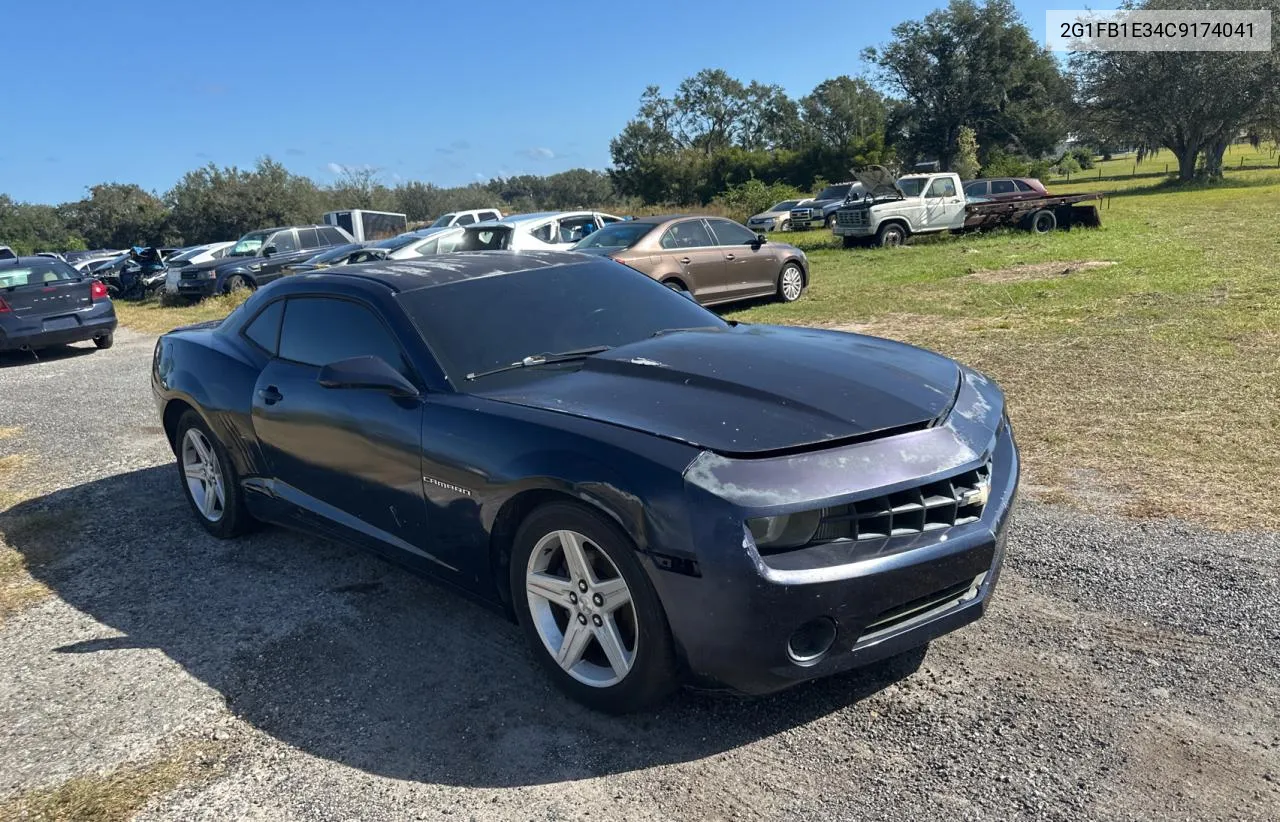 2012 Chevrolet Camaro Lt VIN: 2G1FB1E34C9174041 Lot: 78911304