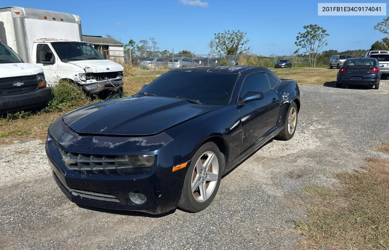 2012 Chevrolet Camaro Lt VIN: 2G1FB1E34C9174041 Lot: 78911304