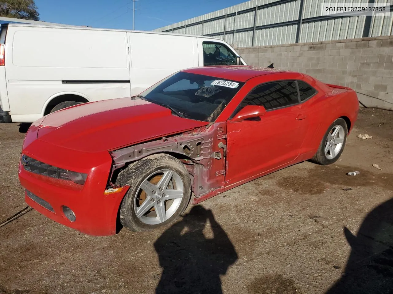 2012 Chevrolet Camaro Lt VIN: 2G1FB1E32C9137358 Lot: 79232284