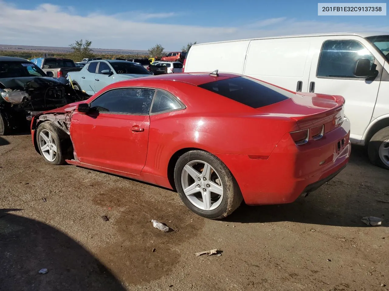 2012 Chevrolet Camaro Lt VIN: 2G1FB1E32C9137358 Lot: 79232284