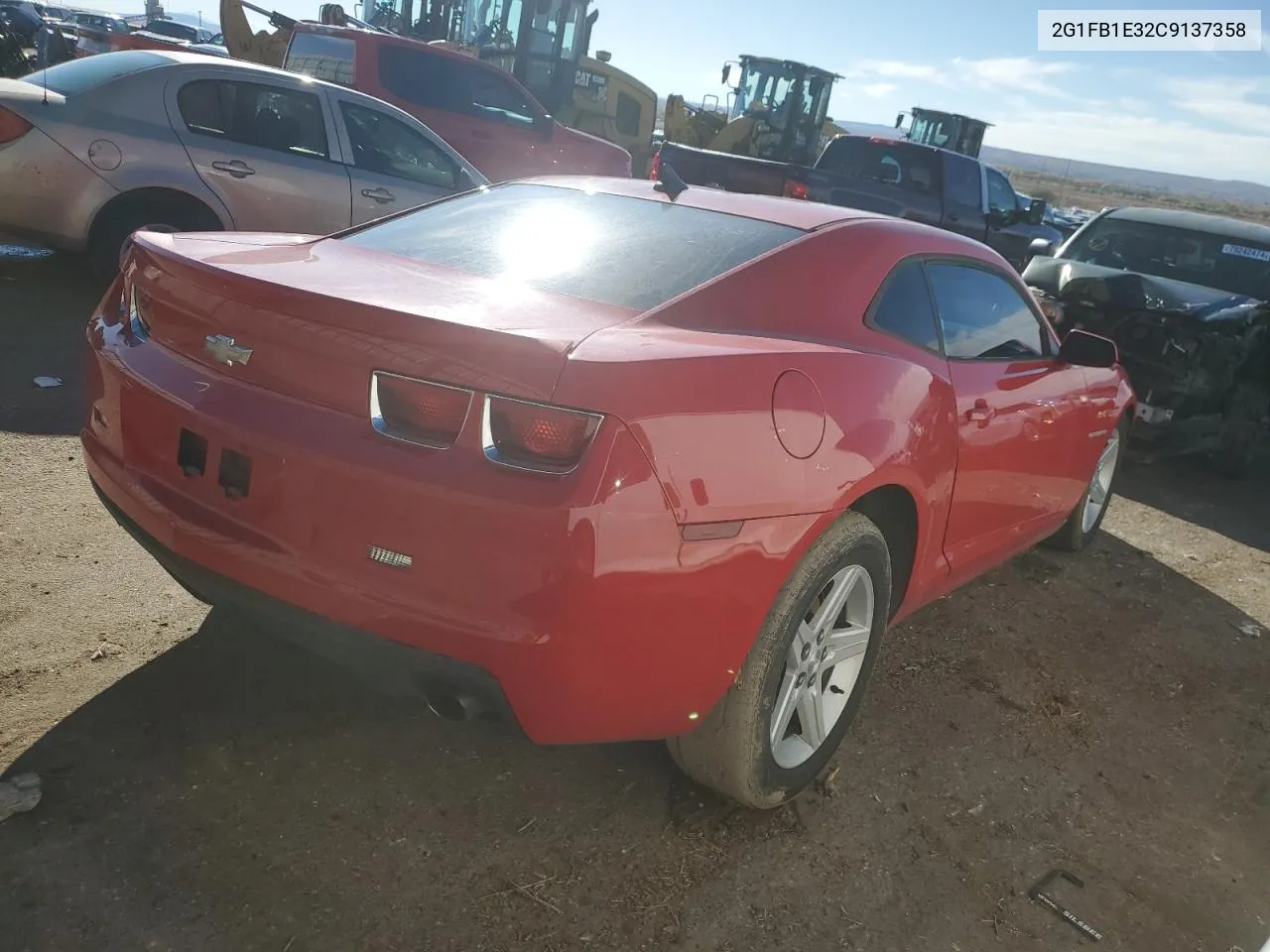 2012 Chevrolet Camaro Lt VIN: 2G1FB1E32C9137358 Lot: 79232284