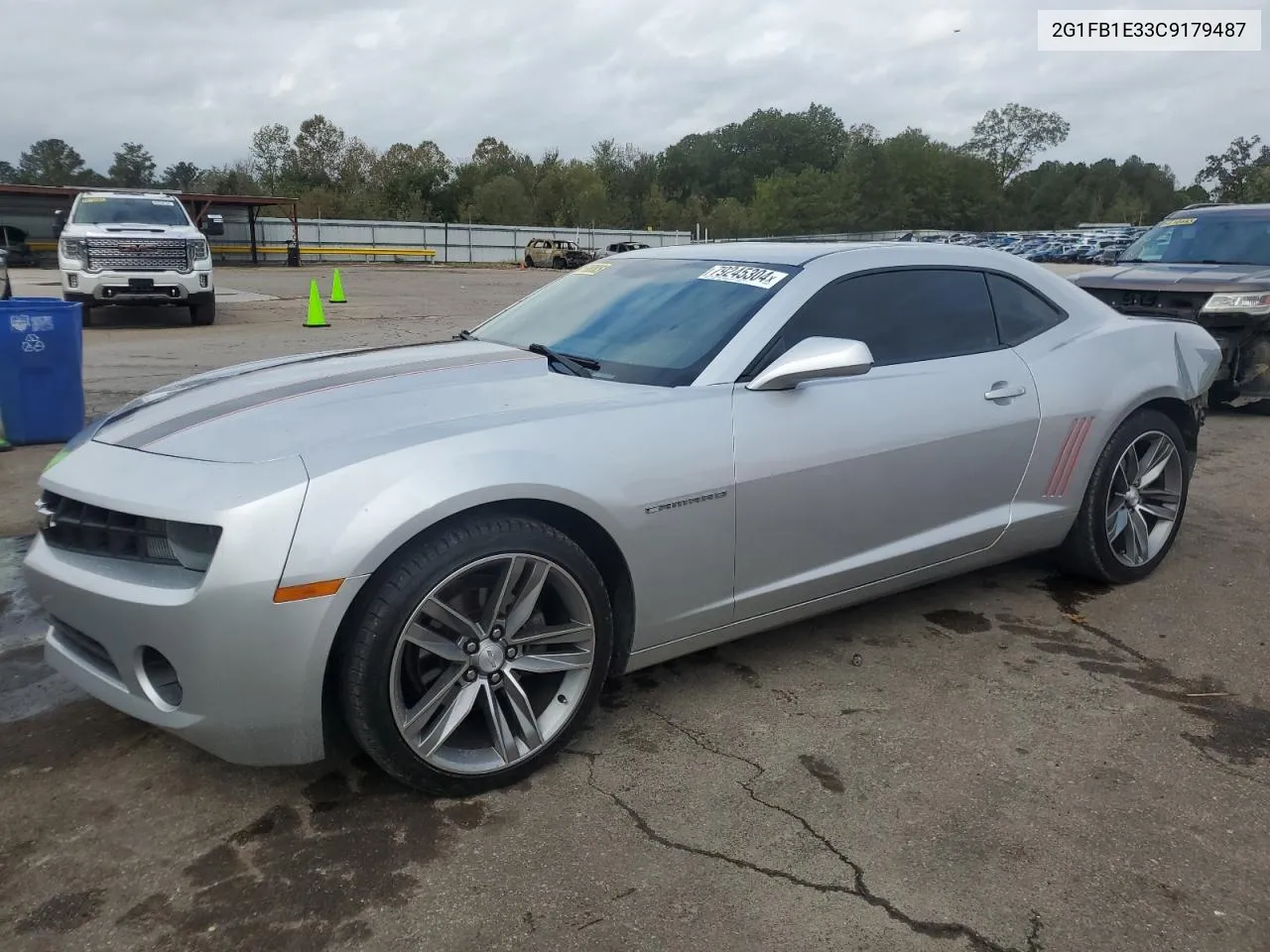 2012 Chevrolet Camaro Lt VIN: 2G1FB1E33C9179487 Lot: 79245304