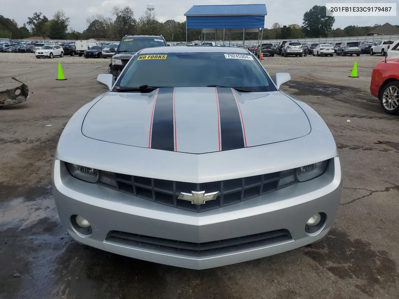 2012 Chevrolet Camaro Lt VIN: 2G1FB1E33C9179487 Lot: 79245304