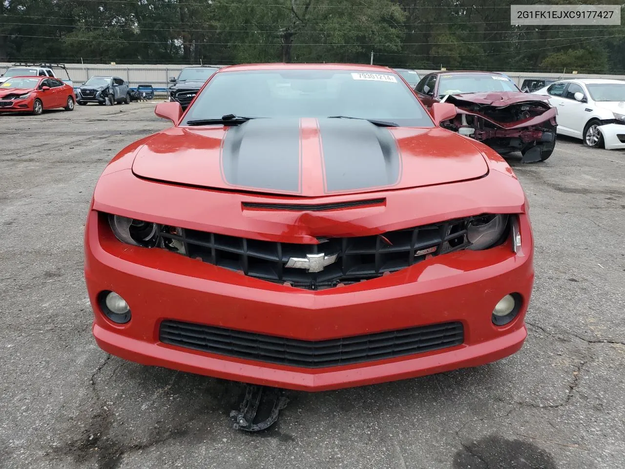 2012 Chevrolet Camaro 2Ss VIN: 2G1FK1EJXC9177427 Lot: 79301214