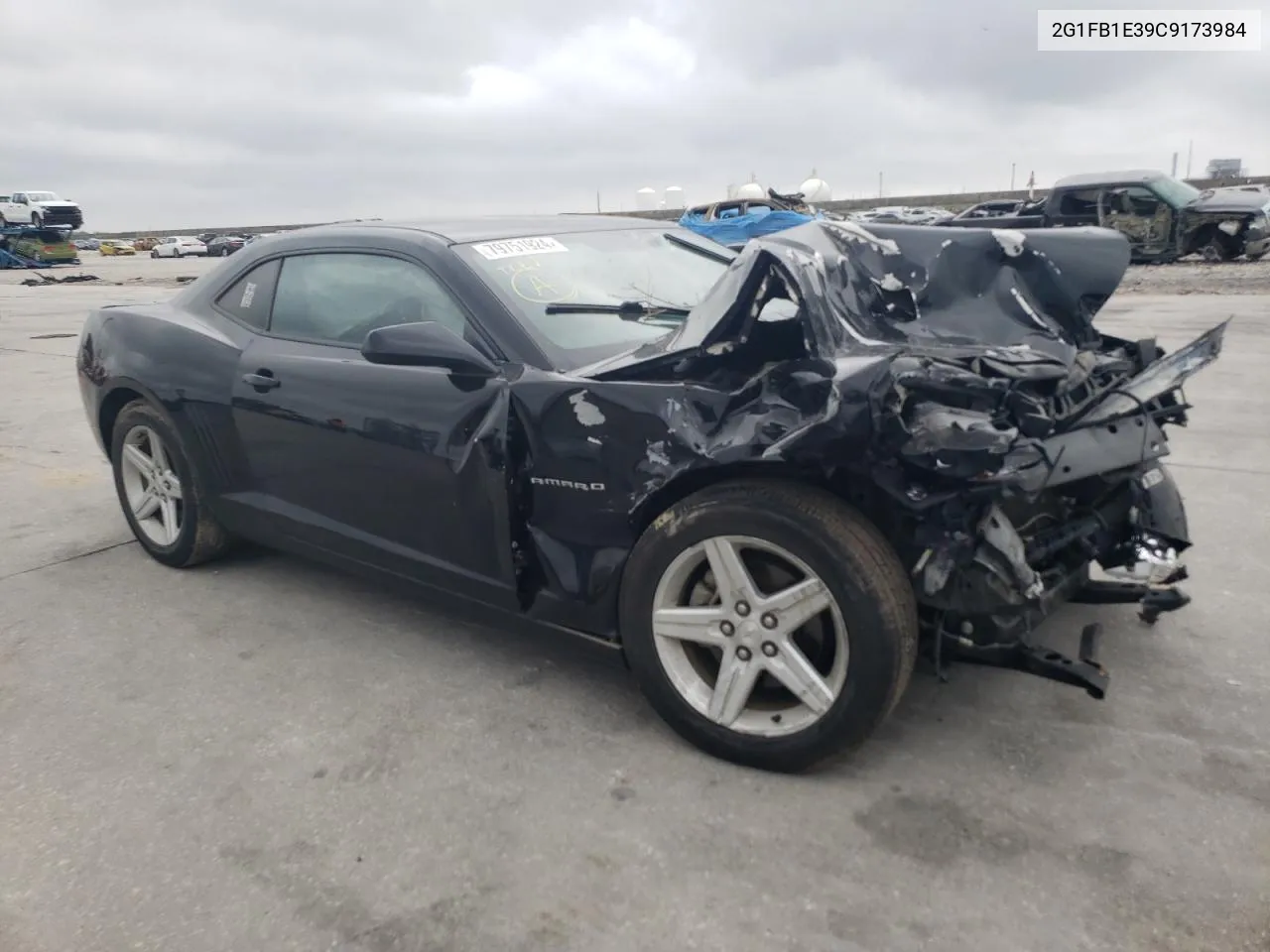 2012 Chevrolet Camaro Lt VIN: 2G1FB1E39C9173984 Lot: 79751924