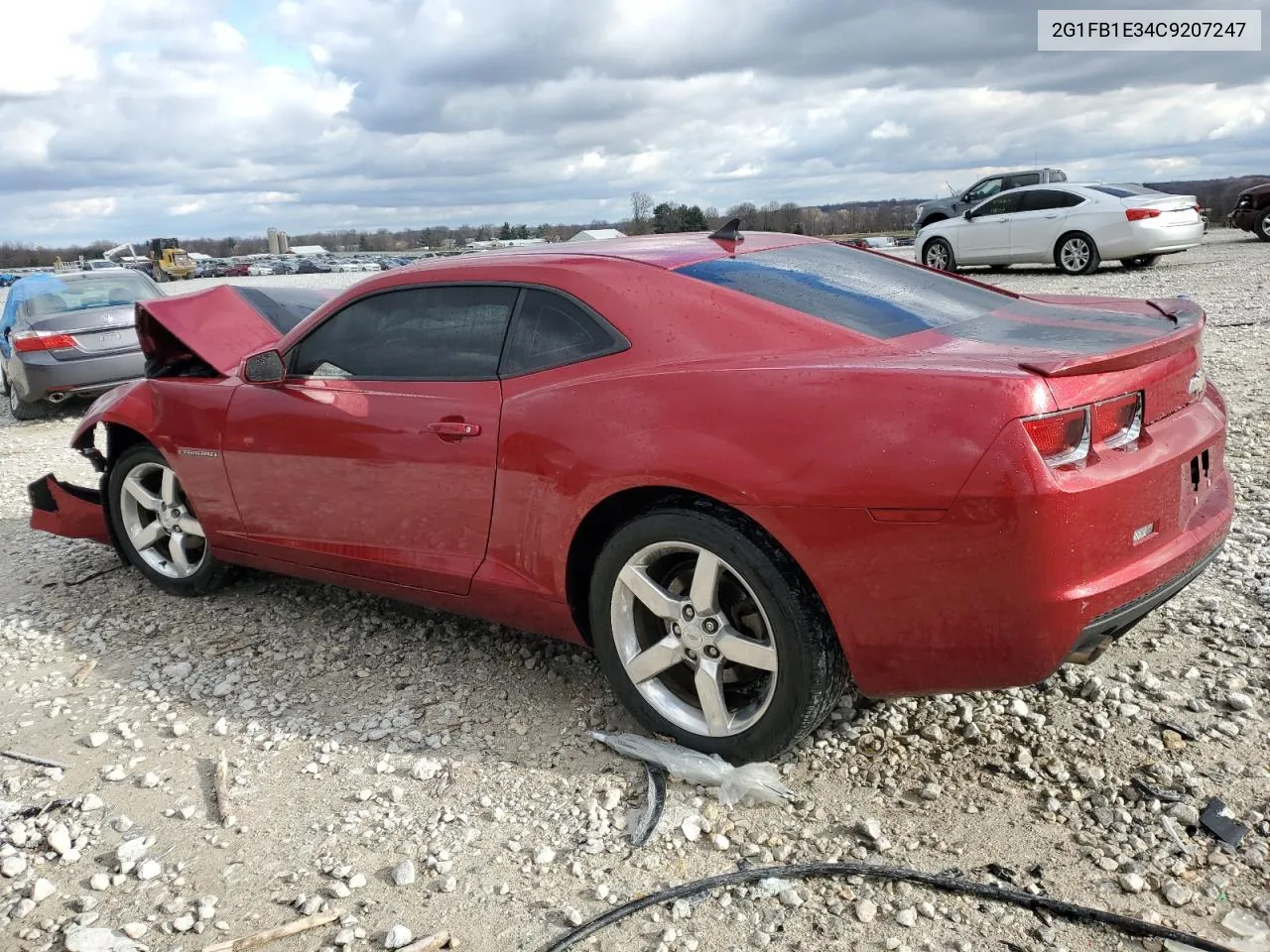 2012 Chevrolet Camaro Lt VIN: 2G1FB1E34C9207247 Lot: 80058984