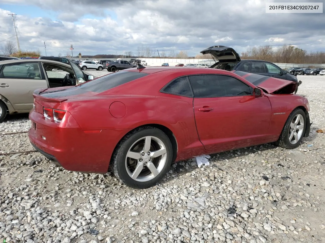 2012 Chevrolet Camaro Lt VIN: 2G1FB1E34C9207247 Lot: 80058984