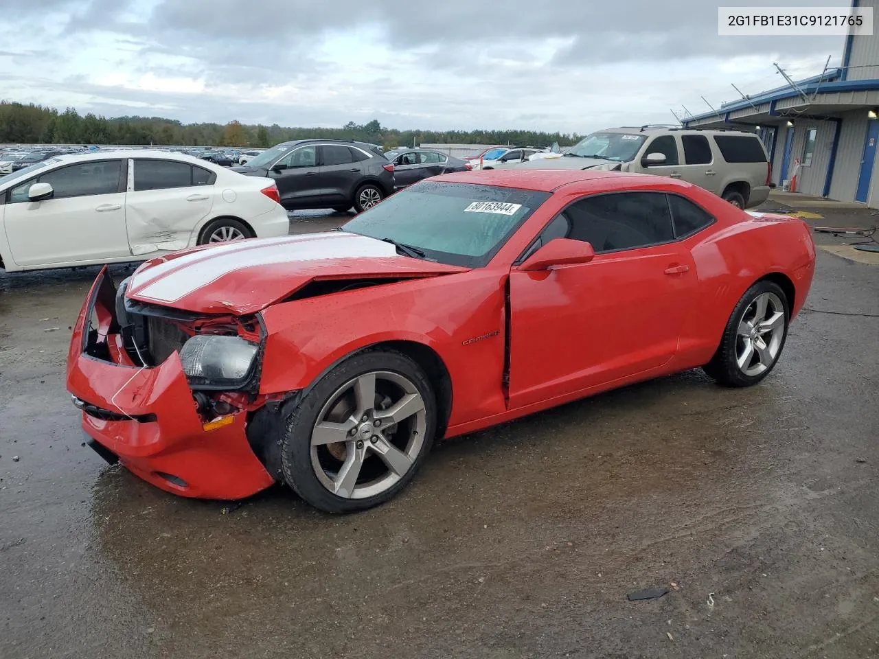 2012 Chevrolet Camaro Lt VIN: 2G1FB1E31C9121765 Lot: 80163944