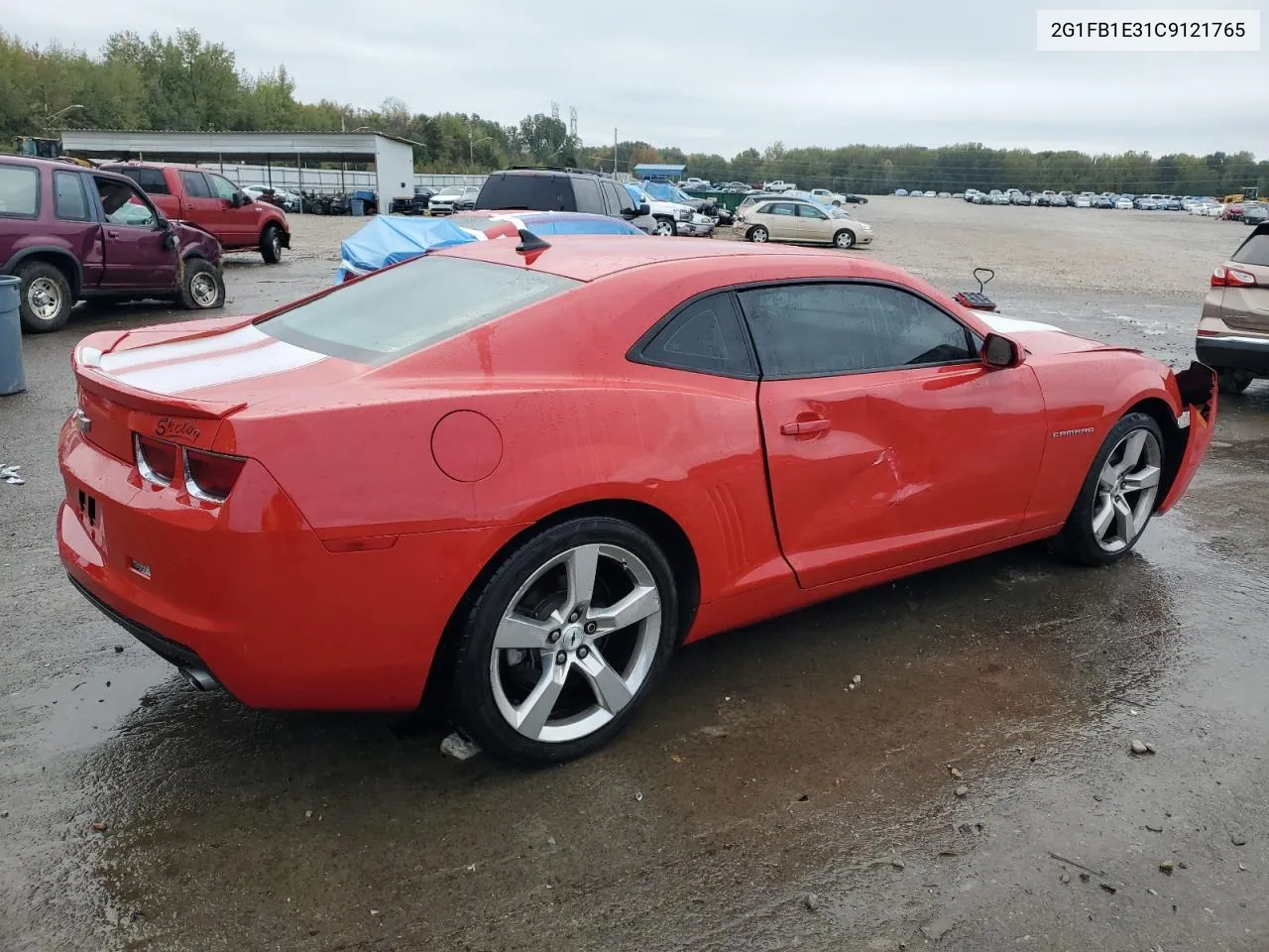 2012 Chevrolet Camaro Lt VIN: 2G1FB1E31C9121765 Lot: 80163944