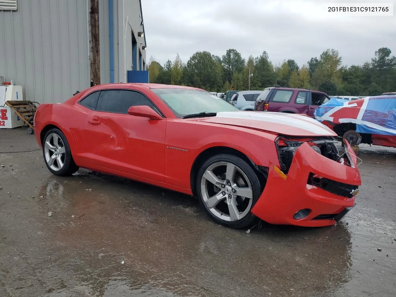 2012 Chevrolet Camaro Lt VIN: 2G1FB1E31C9121765 Lot: 80163944