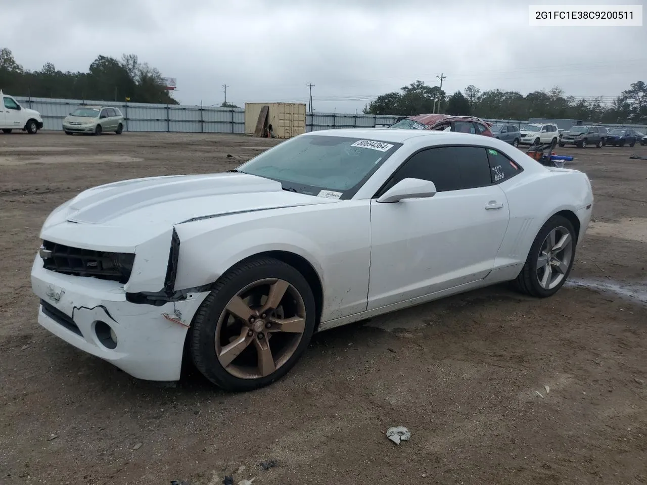 2012 Chevrolet Camaro Lt VIN: 2G1FC1E38C9200511 Lot: 80694364