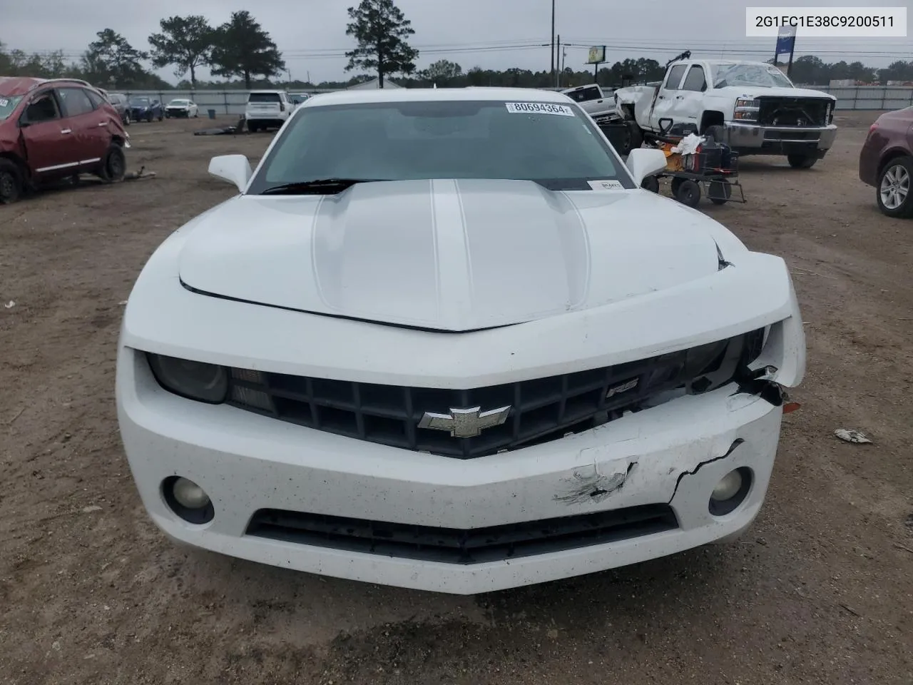 2012 Chevrolet Camaro Lt VIN: 2G1FC1E38C9200511 Lot: 80694364