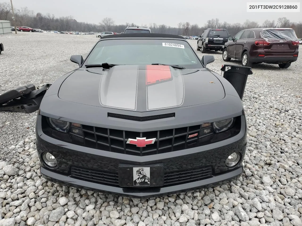 2012 Chevrolet Camaro 2Ss VIN: 2G1FT3DW2C9128860 Lot: 81024894