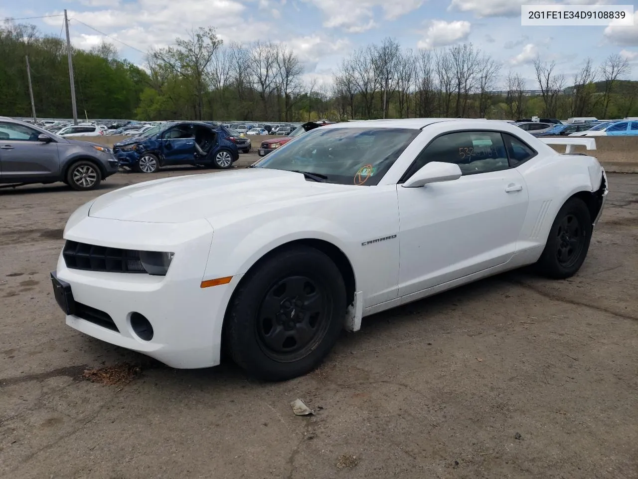 2G1FE1E34D9108839 2013 Chevrolet Camaro Ls