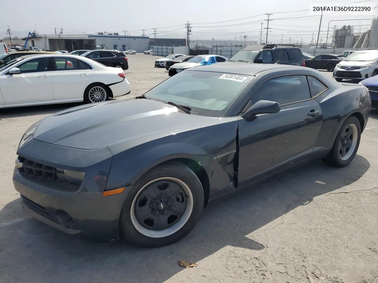 2013 Chevrolet Camaro Ls VIN: 2G1FA1E36D9222390 Lot: 54361464