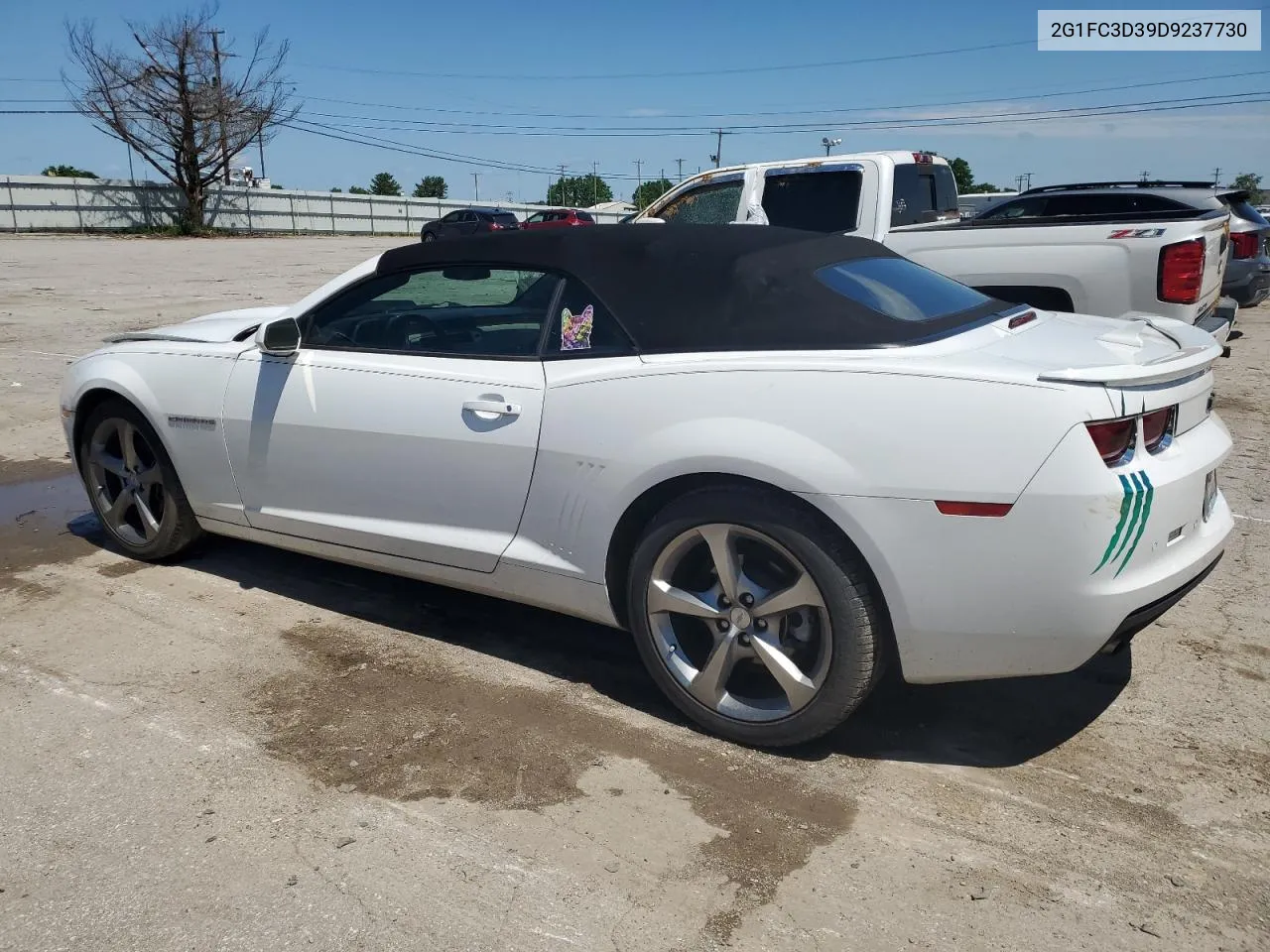 2013 Chevrolet Camaro Lt VIN: 2G1FC3D39D9237730 Lot: 58096214