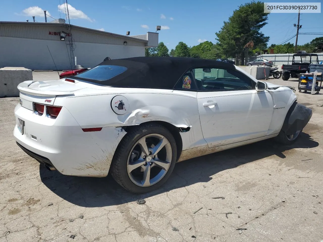 2013 Chevrolet Camaro Lt VIN: 2G1FC3D39D9237730 Lot: 58096214