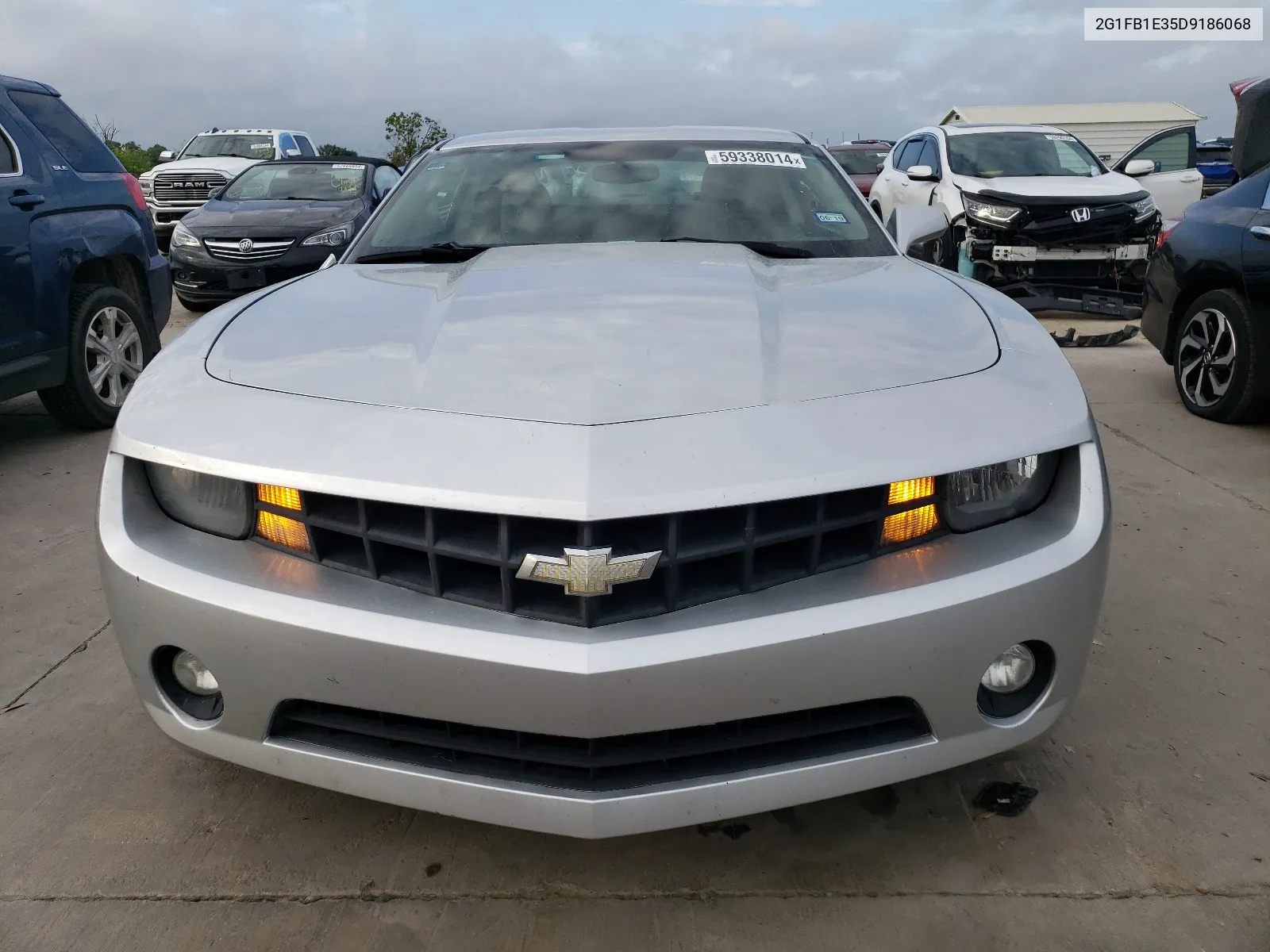 2G1FB1E35D9186068 2013 Chevrolet Camaro Lt