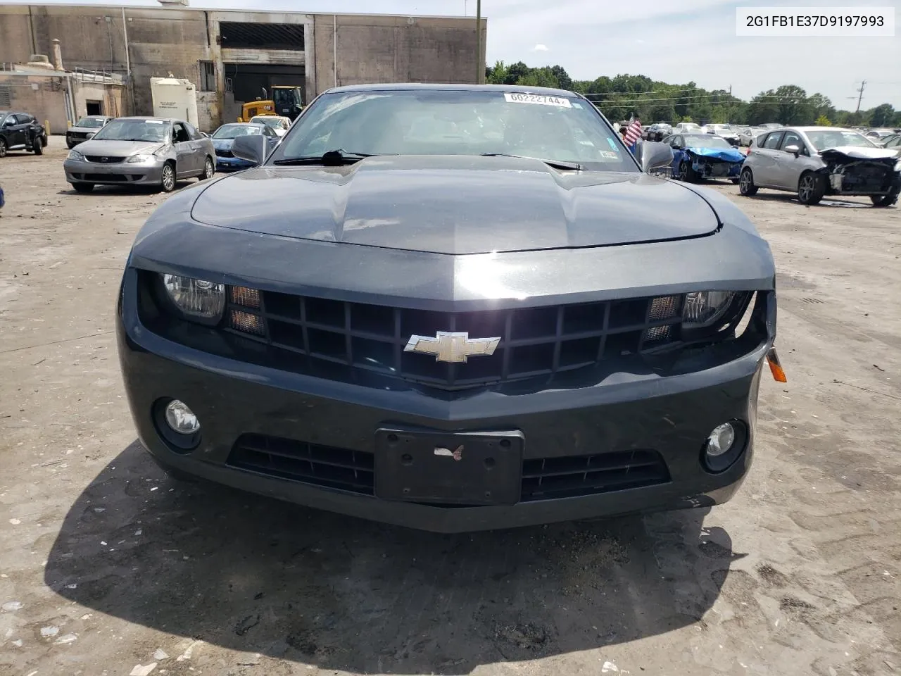 2013 Chevrolet Camaro Lt VIN: 2G1FB1E37D9197993 Lot: 60222744