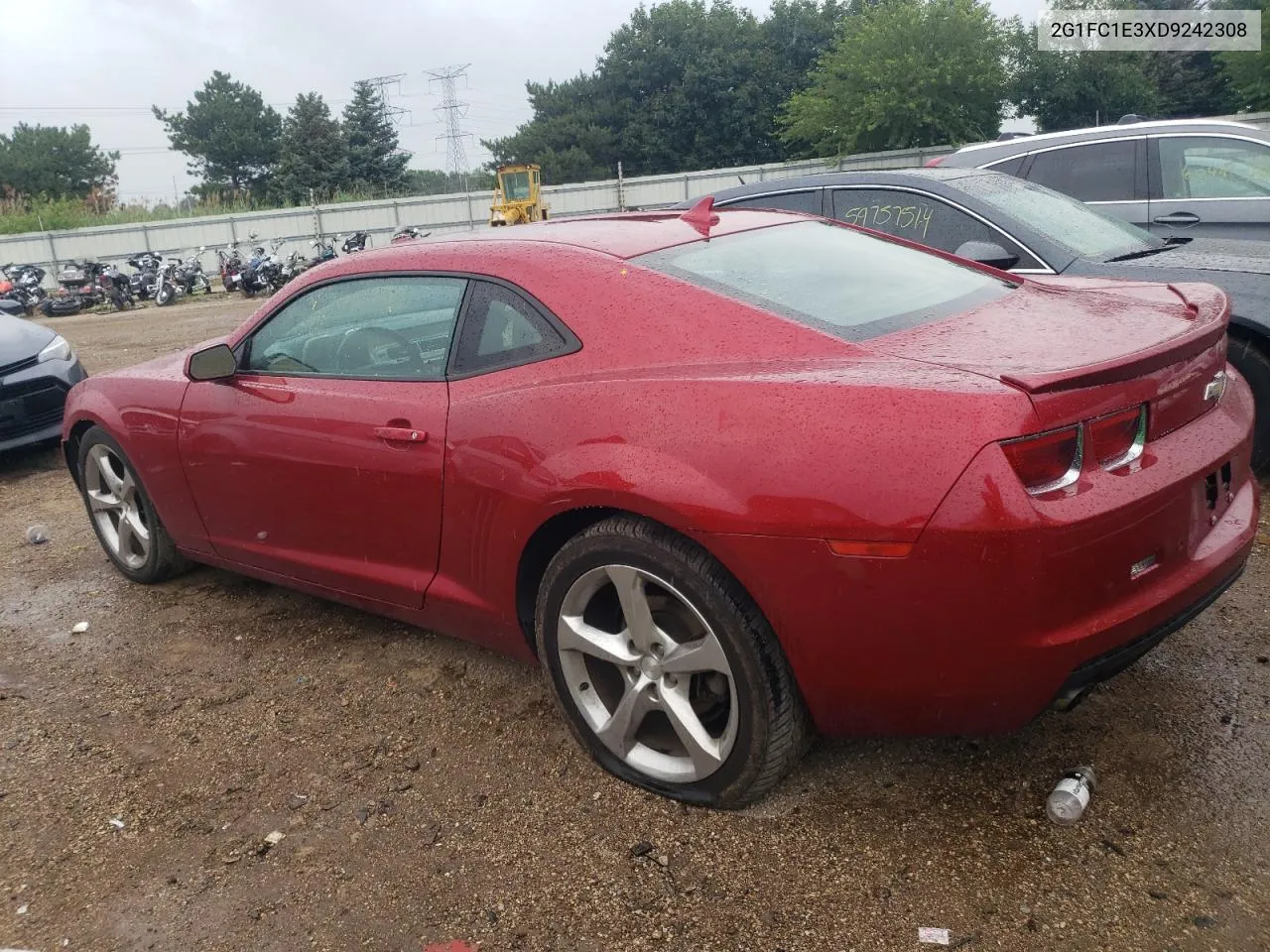 2013 Chevrolet Camaro Lt VIN: 2G1FC1E3XD9242308 Lot: 60644084