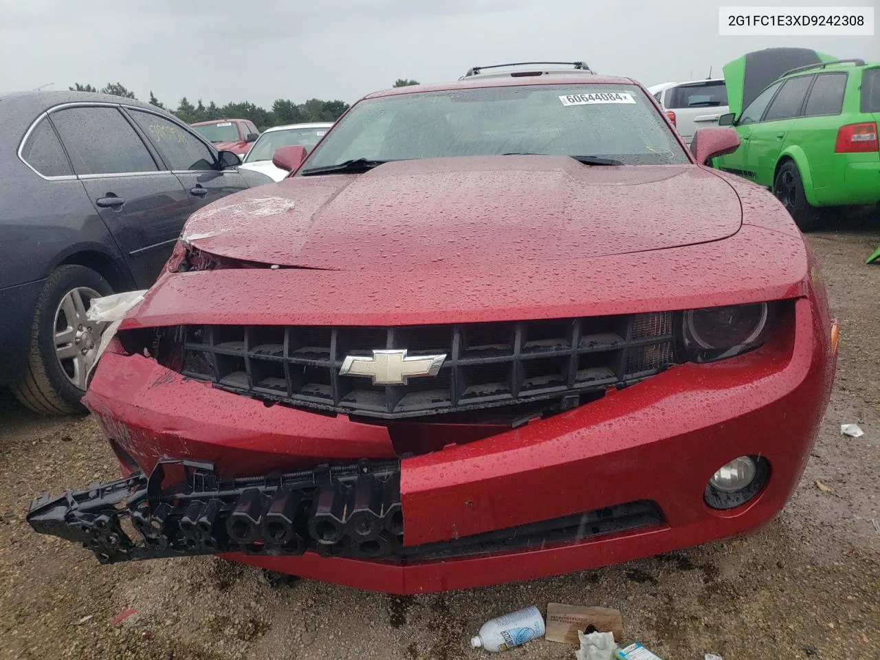 2013 Chevrolet Camaro Lt VIN: 2G1FC1E3XD9242308 Lot: 60644084