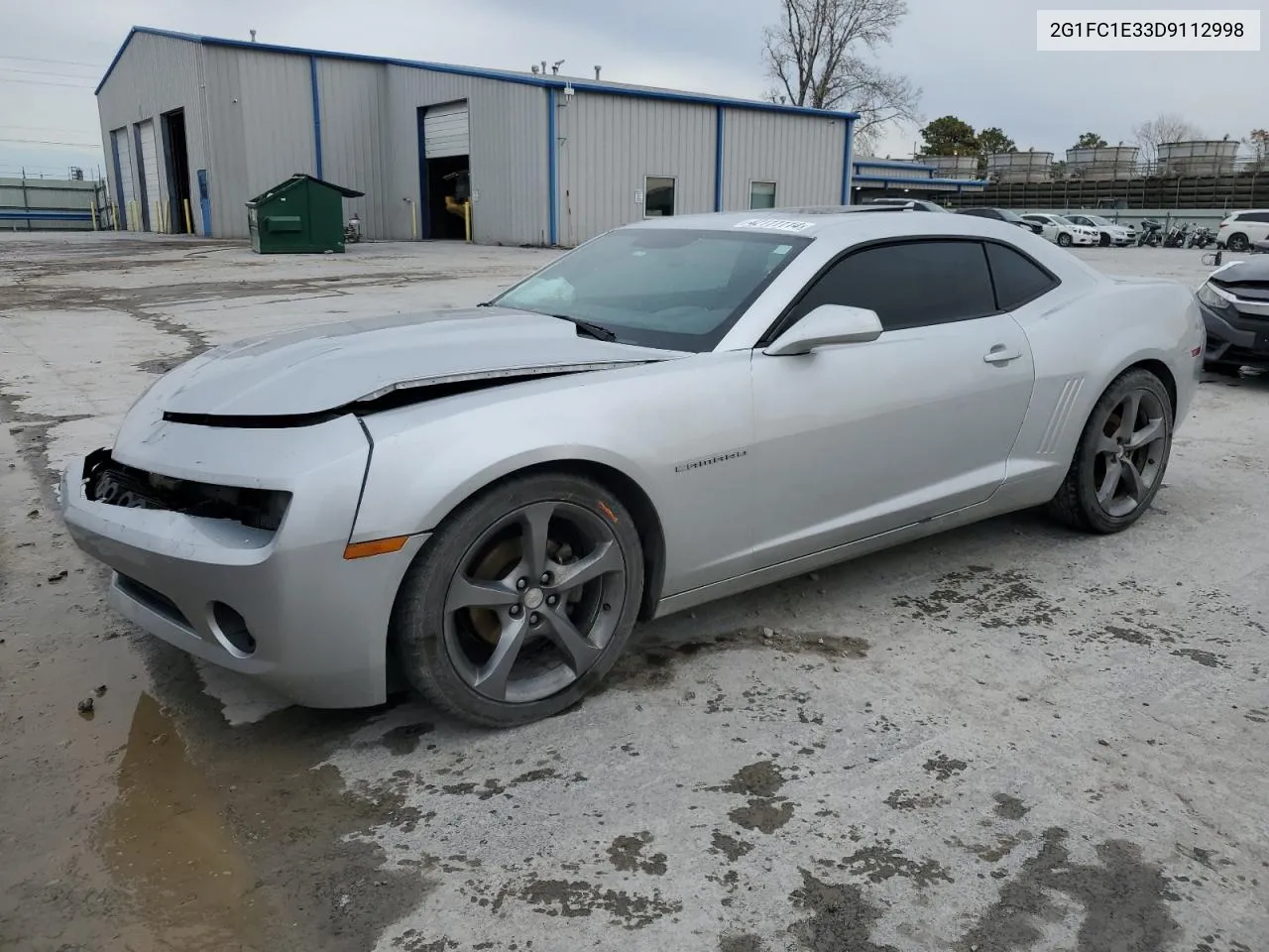 2013 Chevrolet Camaro Lt VIN: 2G1FC1E33D9112998 Lot: 60895094