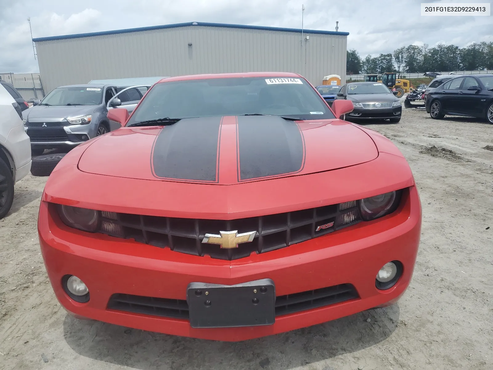 2013 Chevrolet Camaro Lt VIN: 2G1FG1E32D9229413 Lot: 61131744