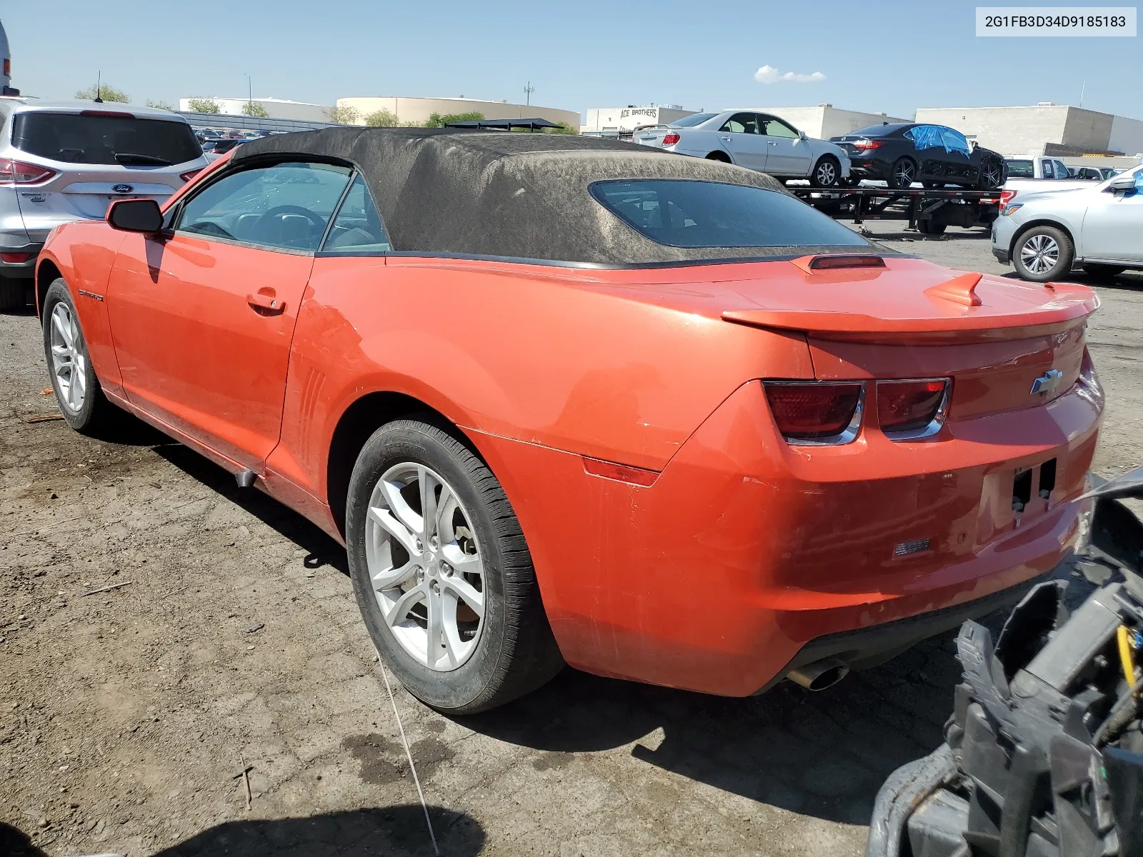 2G1FB3D34D9185183 2013 Chevrolet Camaro Lt