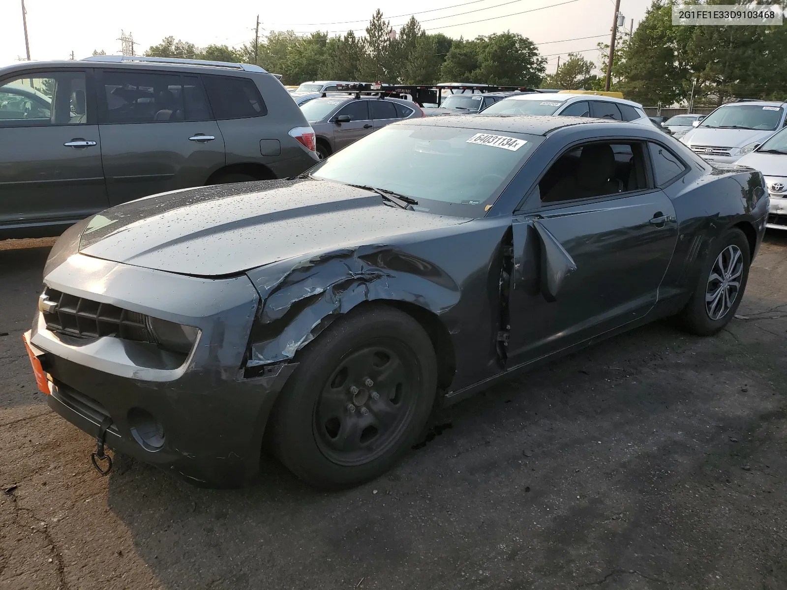 2G1FE1E33D9103468 2013 Chevrolet Camaro Ls