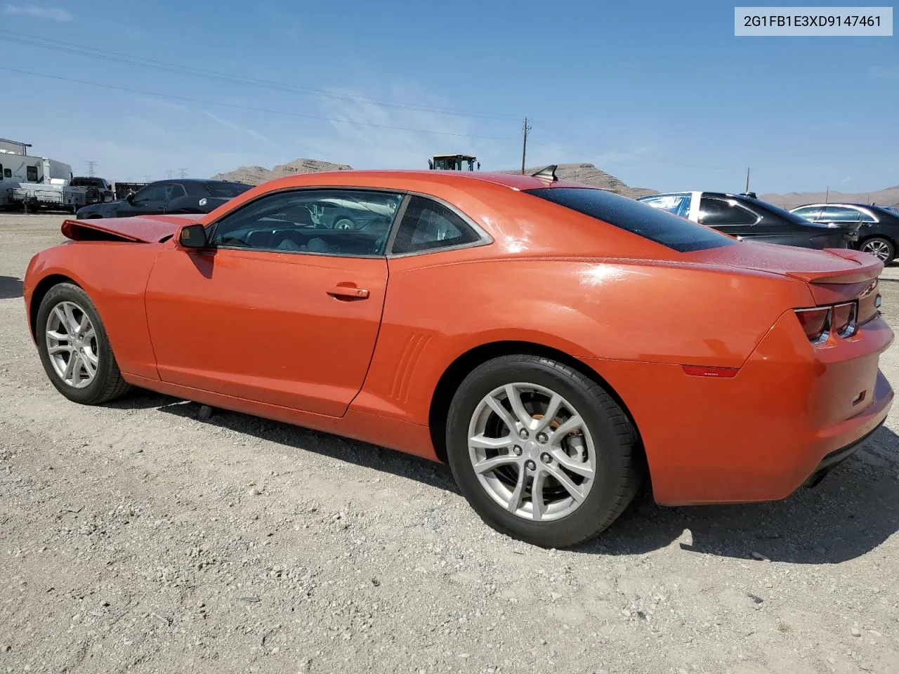 2013 Chevrolet Camaro Lt VIN: 2G1FB1E3XD9147461 Lot: 64613334