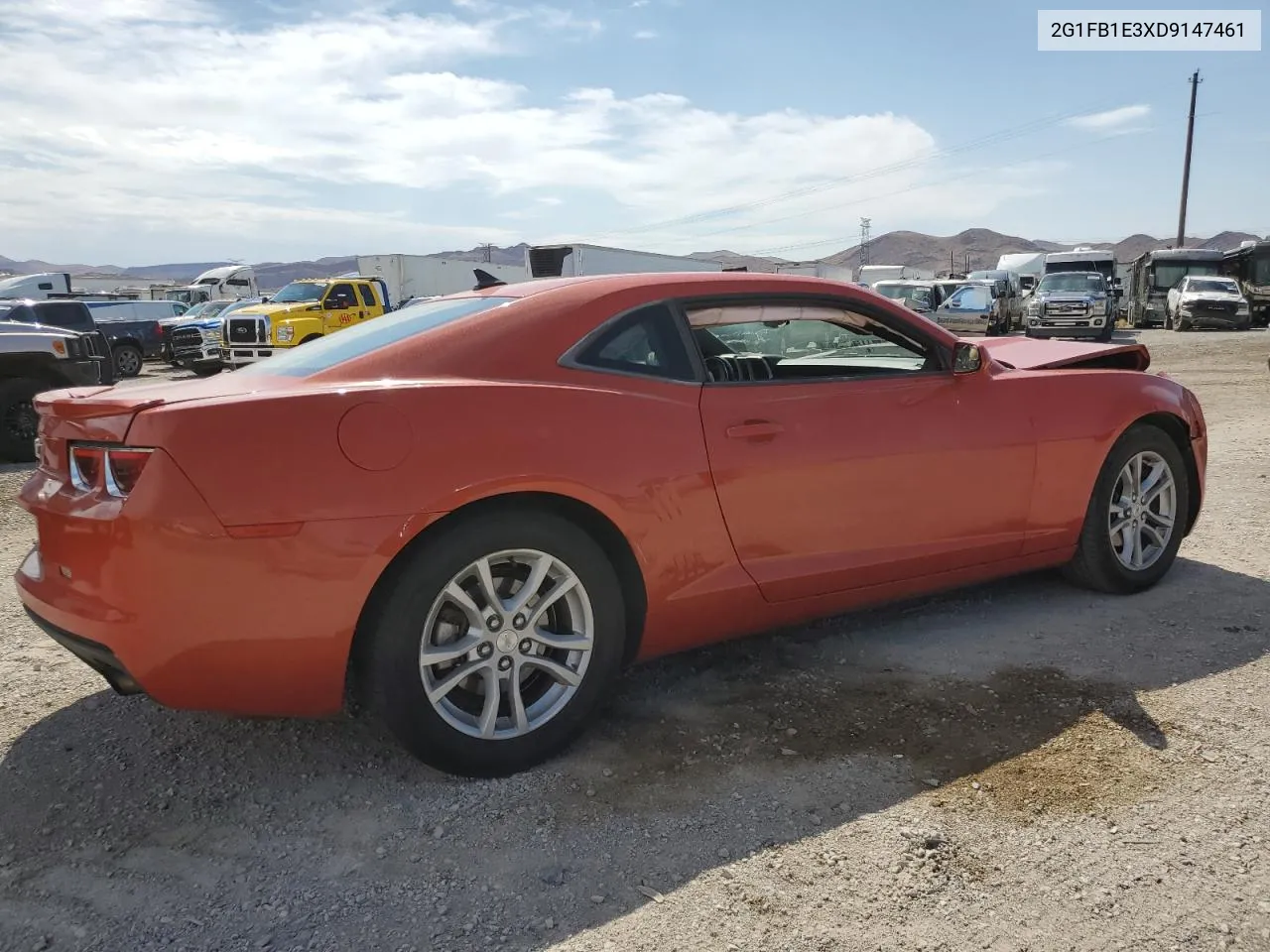 2013 Chevrolet Camaro Lt VIN: 2G1FB1E3XD9147461 Lot: 64613334