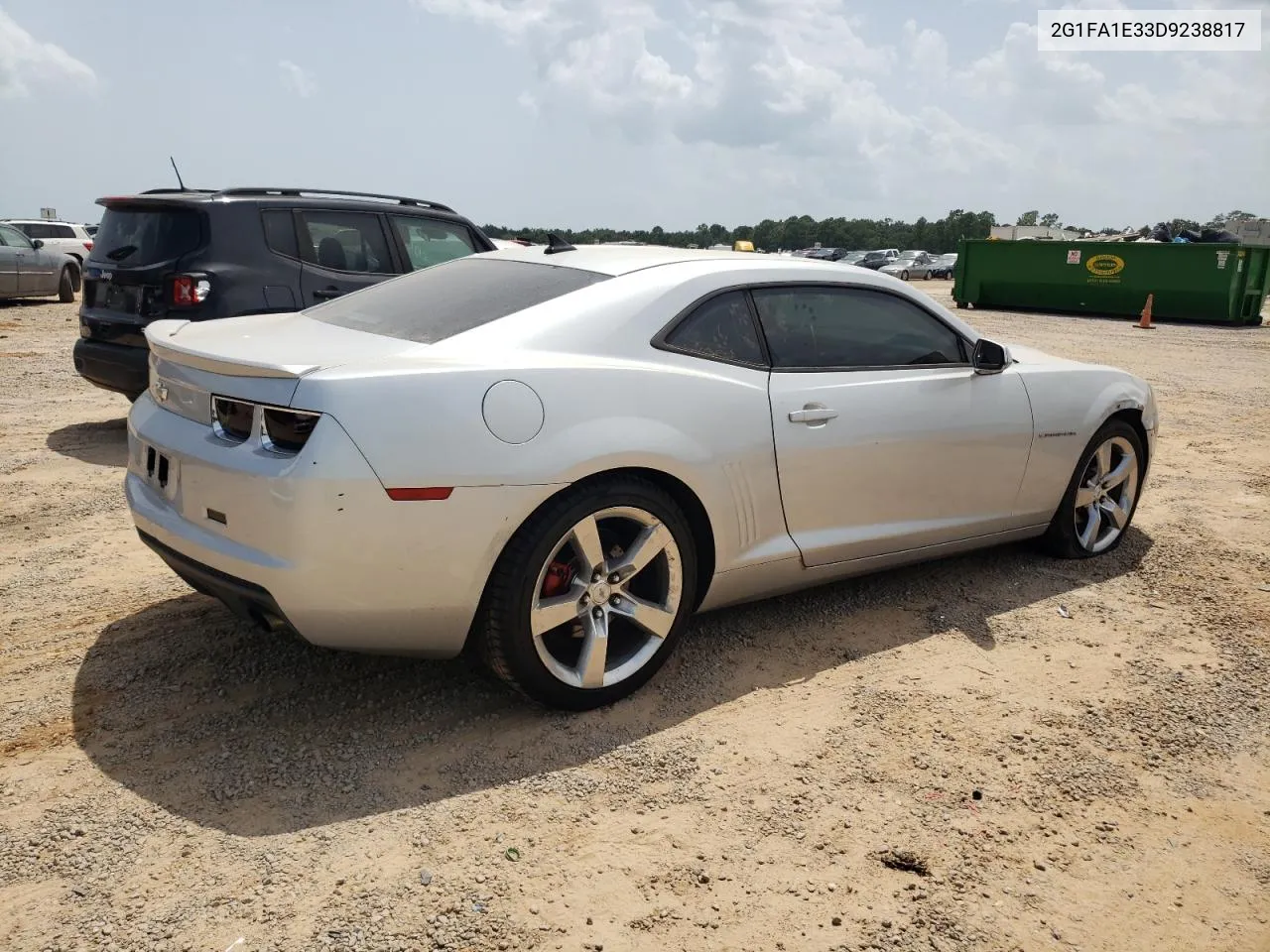 2013 Chevrolet Camaro Ls VIN: 2G1FA1E33D9238817 Lot: 65031534