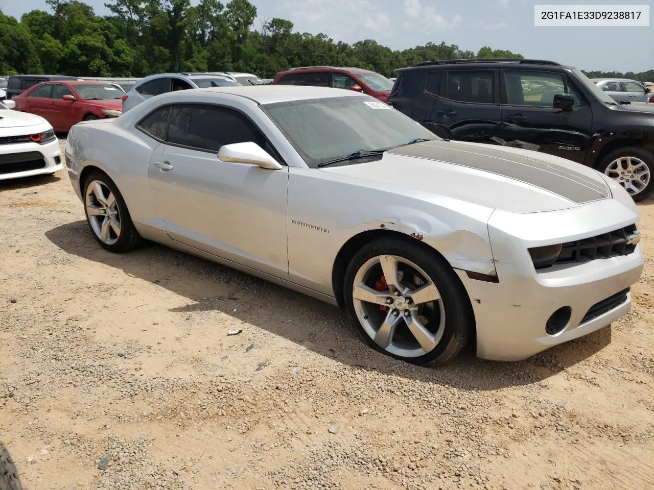 2013 Chevrolet Camaro Ls VIN: 2G1FA1E33D9238817 Lot: 65031534