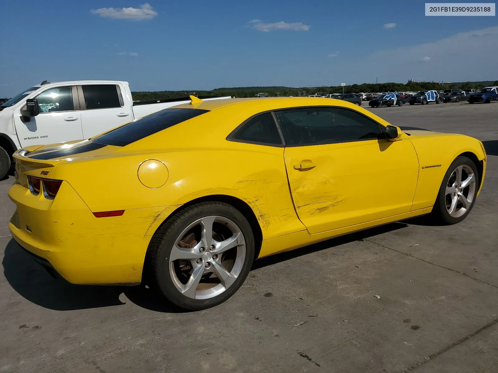 2013 Chevrolet Camaro Lt VIN: 2G1FB1E39D9235188 Lot: 65379714