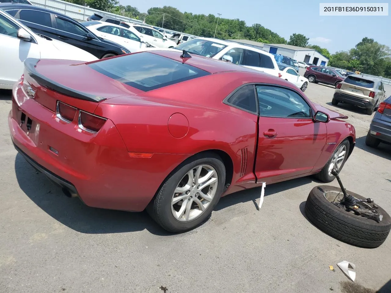 2013 Chevrolet Camaro Lt VIN: 2G1FB1E36D9150311 Lot: 65398424