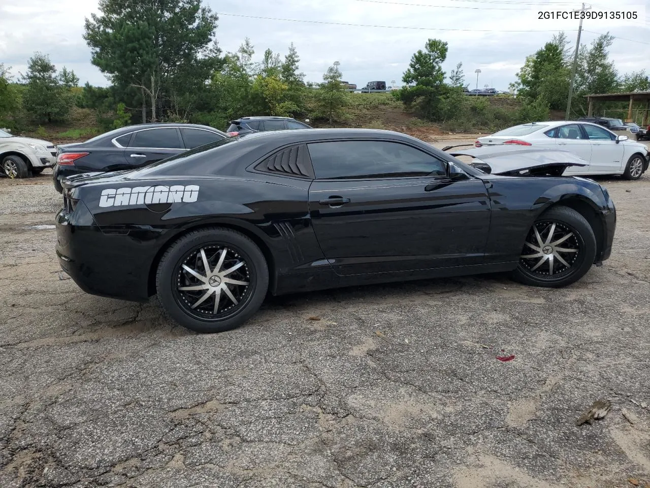 2013 Chevrolet Camaro Lt VIN: 2G1FC1E39D9135105 Lot: 65414254