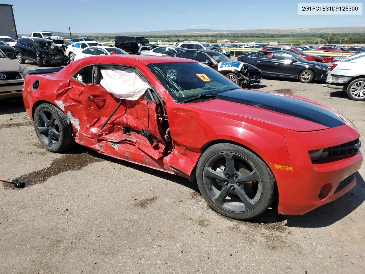 2G1FC1E31D9125300 2013 Chevrolet Camaro Lt