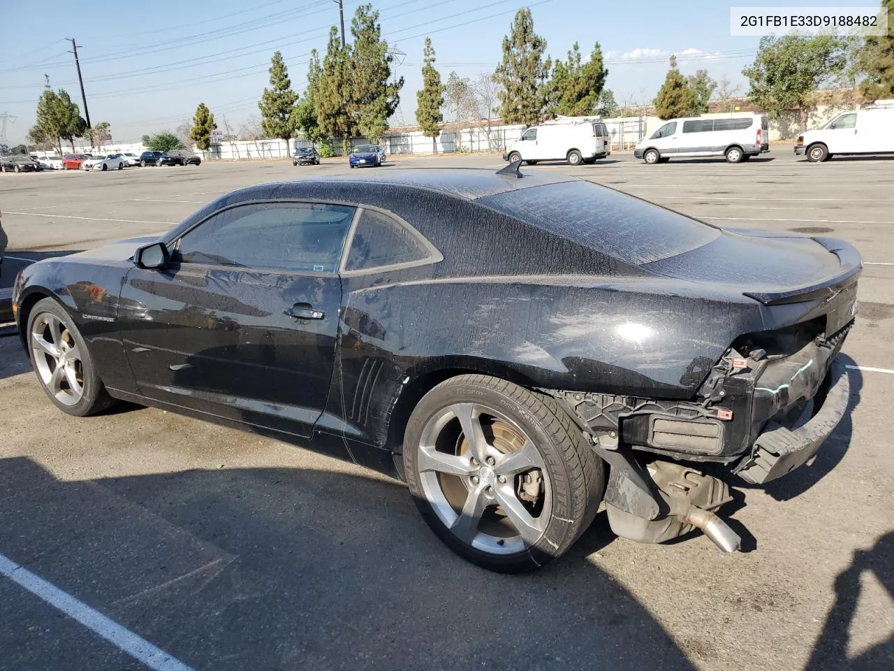 2013 Chevrolet Camaro Lt VIN: 2G1FB1E33D9188482 Lot: 65787694