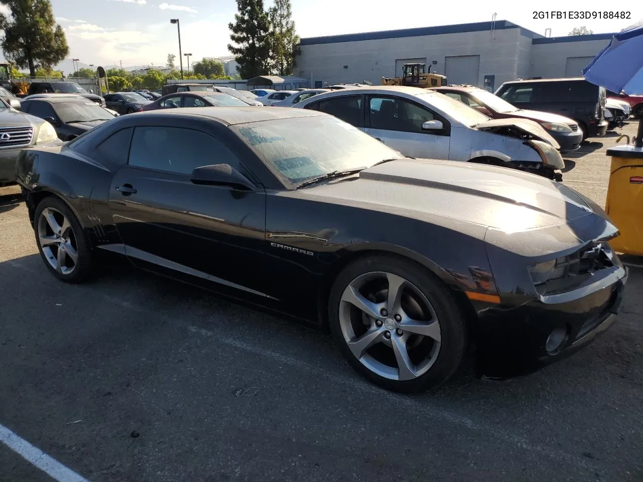 2013 Chevrolet Camaro Lt VIN: 2G1FB1E33D9188482 Lot: 65787694