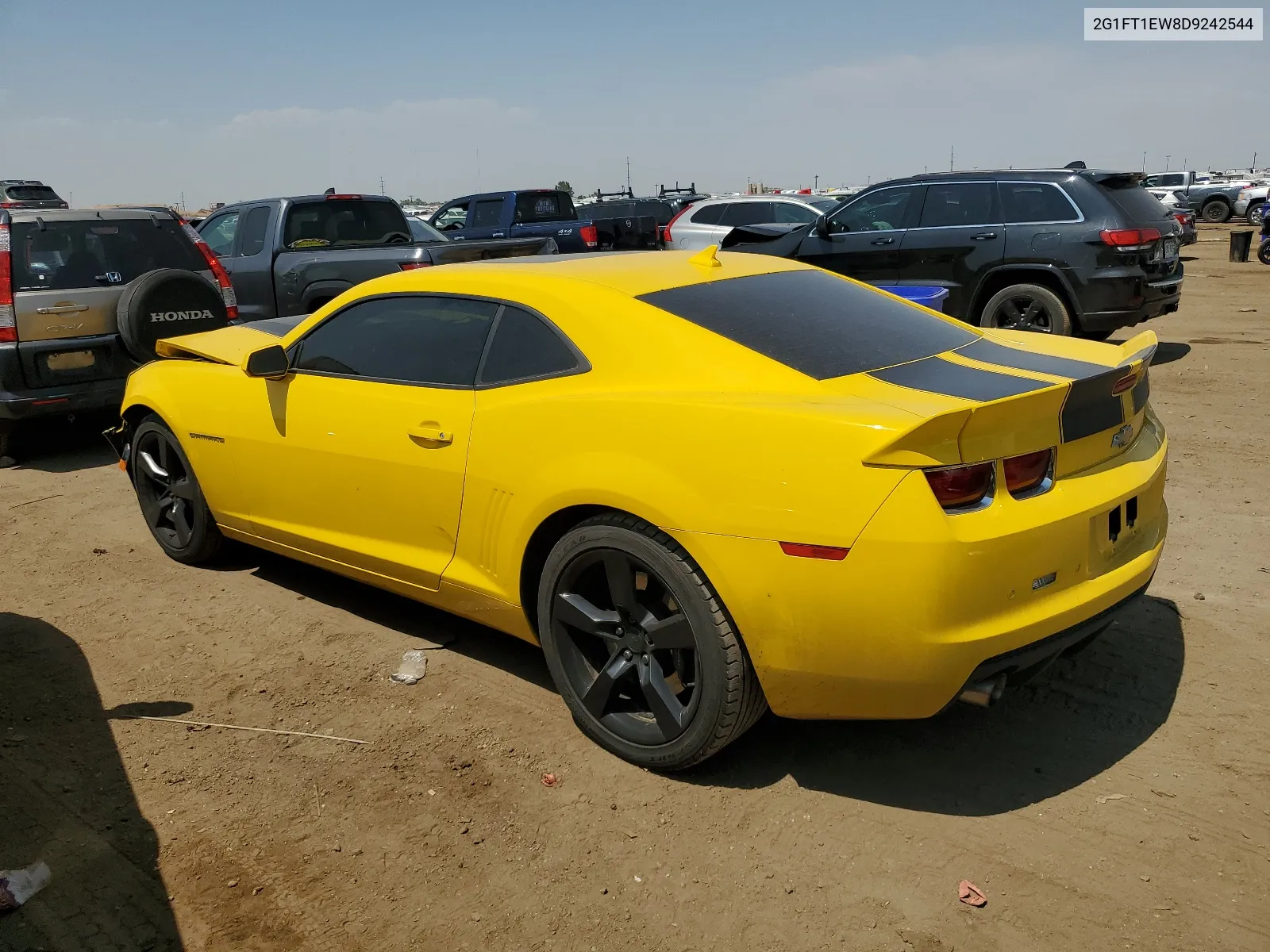 2013 Chevrolet Camaro 2Ss VIN: 2G1FT1EW8D9242544 Lot: 65796894