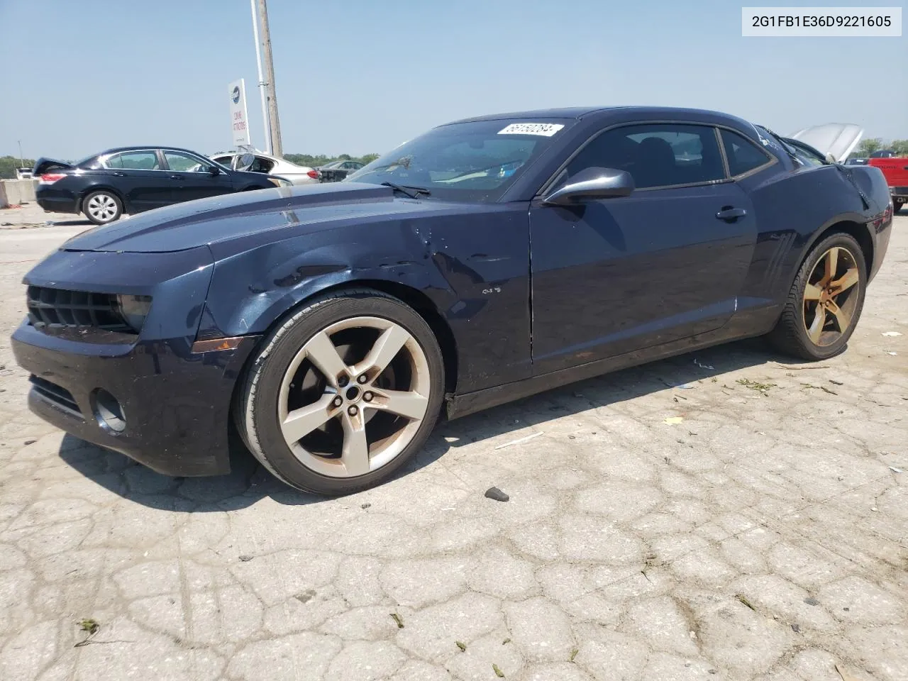 2013 Chevrolet Camaro Lt VIN: 2G1FB1E36D9221605 Lot: 66150284