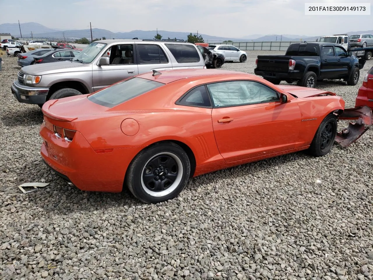 2013 Chevrolet Camaro Ls VIN: 2G1FA1E30D9149173 Lot: 66210914