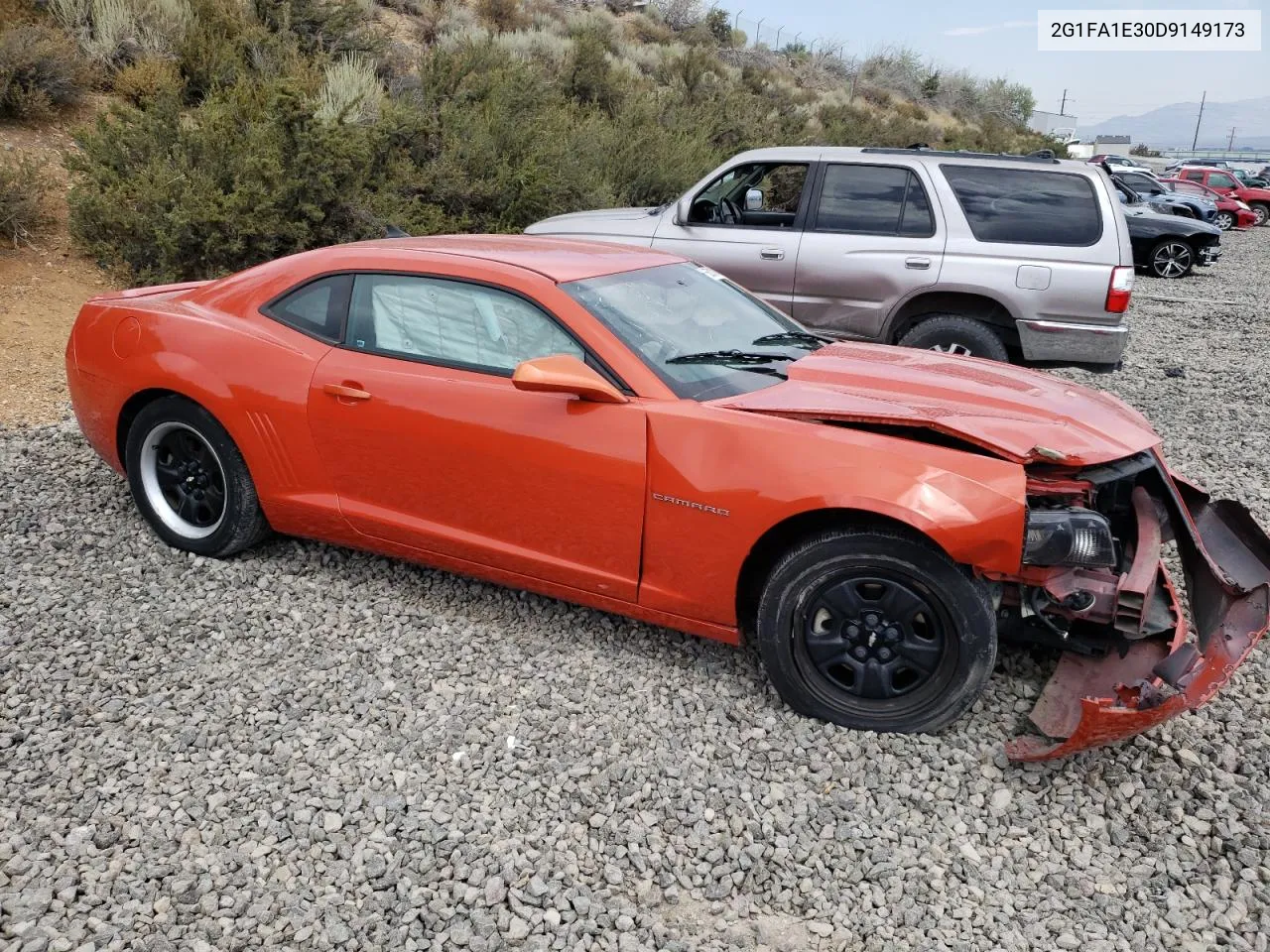 2013 Chevrolet Camaro Ls VIN: 2G1FA1E30D9149173 Lot: 66210914