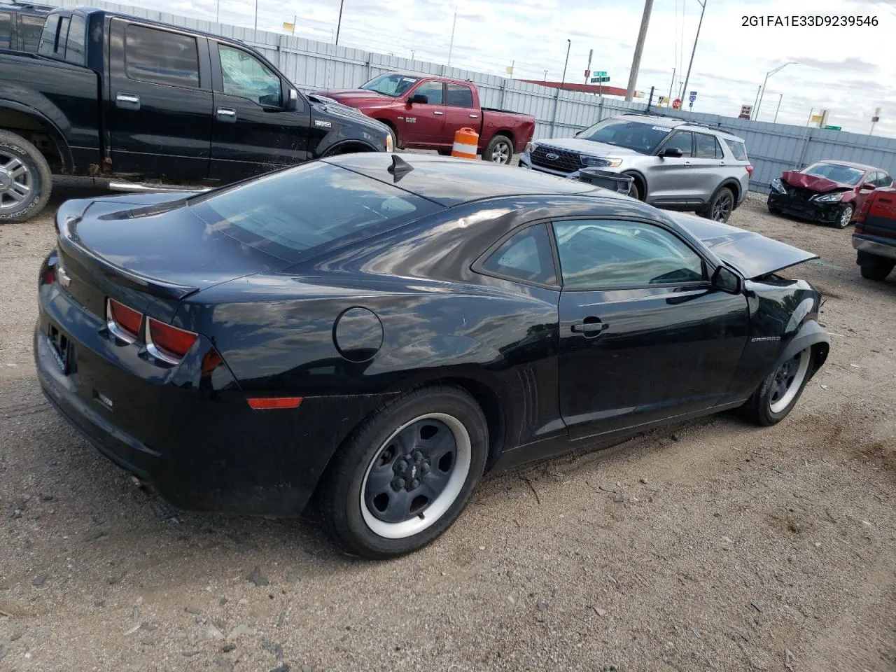 2013 Chevrolet Camaro Ls VIN: 2G1FA1E33D9239546 Lot: 66676524