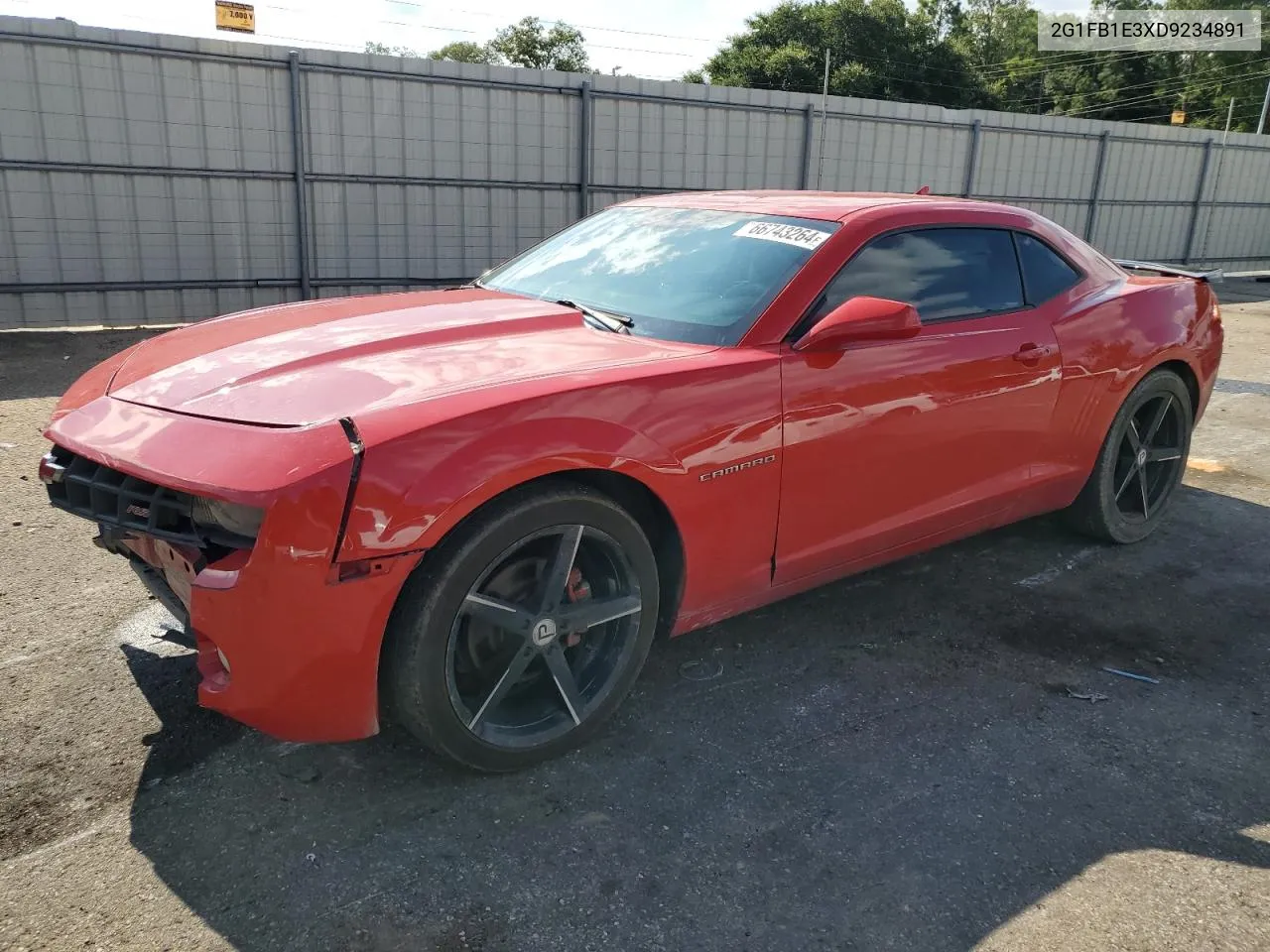 2G1FB1E3XD9234891 2013 Chevrolet Camaro Lt